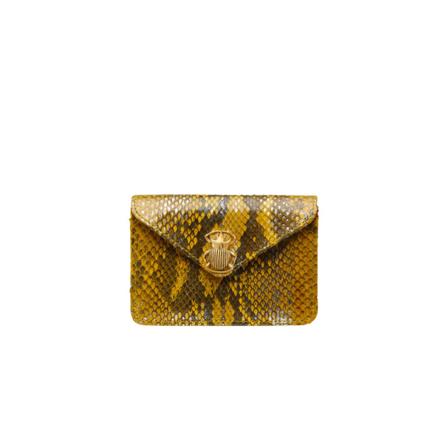 Claris Virot, Wallets & Cardholders Żółty, Kobieta, Rozmiar: ONE Size