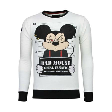 Local Fanatic - Tröjor - Vit - Herr - Storlek: 2xl, Herr, Storlek: 2XL