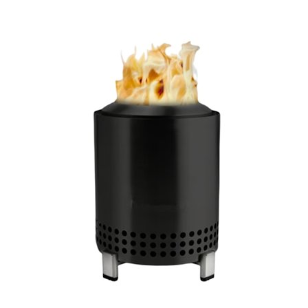 Bordsskiva Fire Pit Bärbar öppen spis Låg rök campingspis för inredning Inomhus Utomhus uteplatser Trädgård Balkong Pool