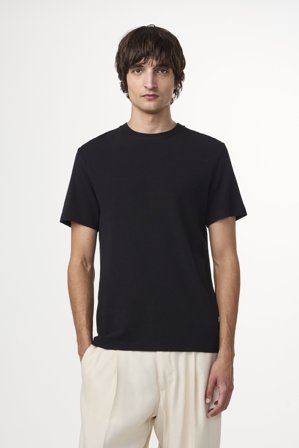 NN.07 Clive 3323 Tee Male Black Cotton Blend