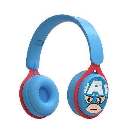 Spider-man/Captain America Bluetooth-headset for barn - Mickey Mouse/Minnie Mouse Sports-hodetelefoner [DB]