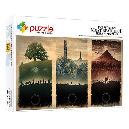 1000 st Lord Of Ring pussel DIY-leksaker för barn och vuxna