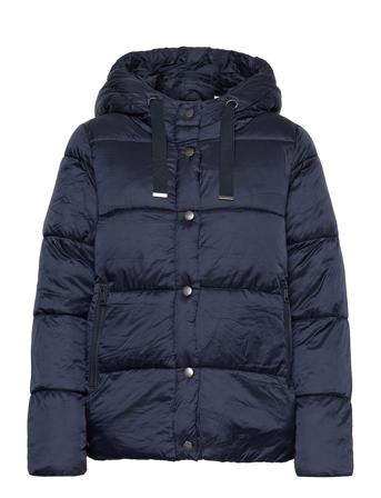 Mlnolo Puffer Padded Short Jacket Blue Mamalicious