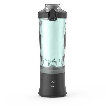 Bærbar Blender Smoothie Maker, 600ml Personlig Blender, 150W Mini Blender USB Genopladelig med 6 Blade