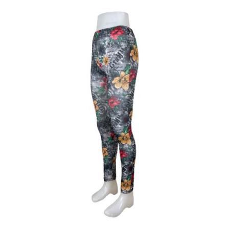 Kamouflage Leggings Med Blommor Multifärg One Size