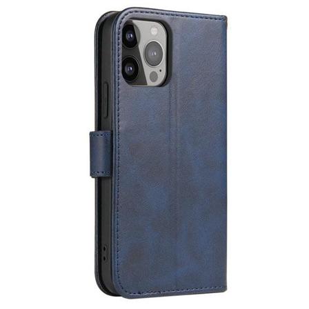 Magnet Case Flip Fodral med Ställ och Plånbok iPhone 13 - Mörkblå