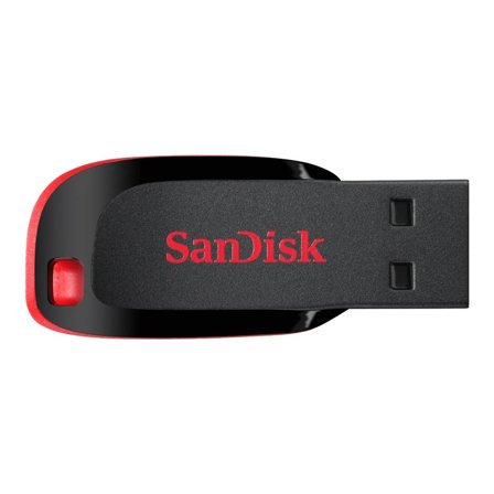 SANDISK - USB-minne SDCZ50-128G-B35 Rød