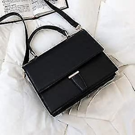 Damväska Crossbody Solid Färg Axelremsväska Messenger Bag