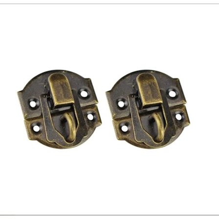 2 stk. Antikke Smykkeskrin Låser Hengelås Vintage Lås Lås, ZQKLA