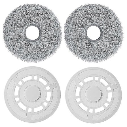 Moppdukar med mopplatta för Dreame L10 Ultra / L10s Pro / L10s Ultra / L10s Pro Ultra / L10 Prime dammsugare