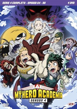 My Hero Academia - Stagione 04 The Complete Series (Eps 64-88+2 Oav) (4 Dvd)