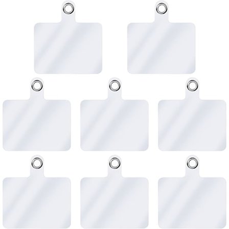 Mobiltelefon Lanyard Tether, Telefon Lanyard Ersättningslappar med Metallring, för Skydd Kompatibel med De Flesta Smartphones