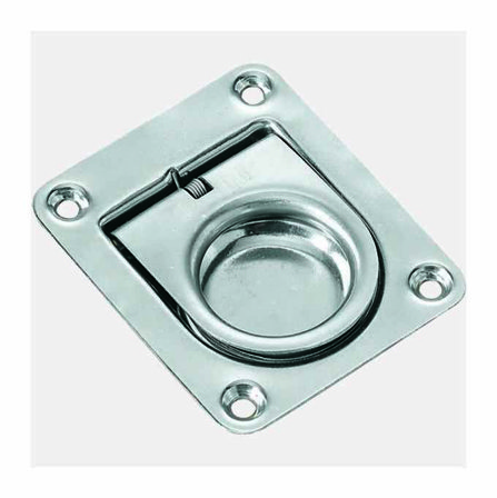 Durkbeslag rostfritt 76 x 57 mm