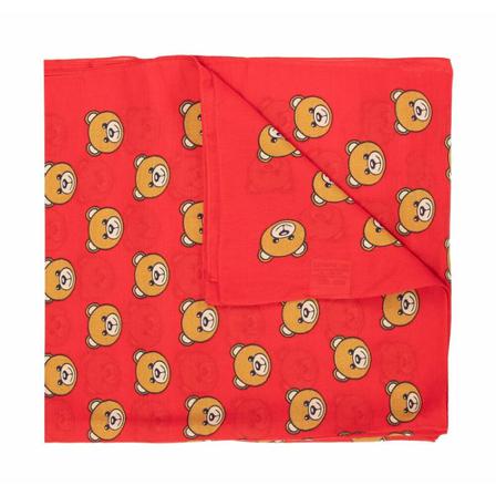 Moschino - Sjalar - Röd - Dam - Storlek: One Size, Dam, Storlek: ONE SIZE