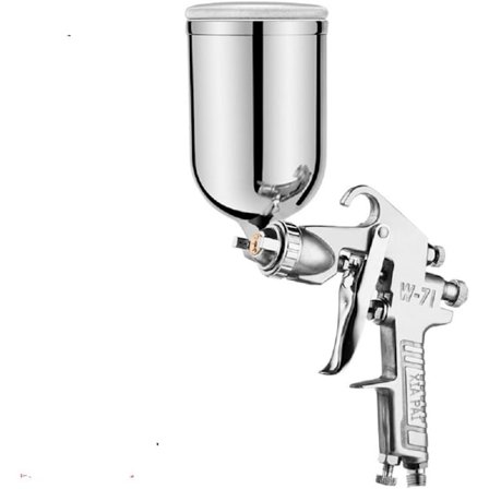 Tyngdekraftsfødet luftforstøvningspistol maling 1,5 mm rustfrit ståldyse 400 ml kapacitet Airbrush malingsværktøj til bilmøbelmaling Håndmalingsspray