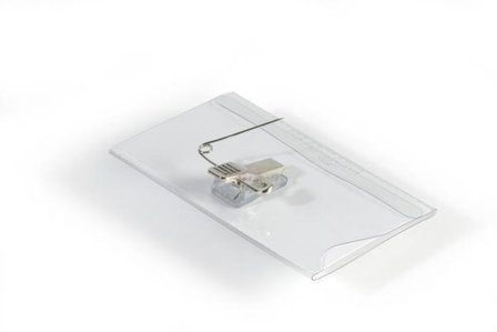 DURABLE Pvc Combi Clip Name Badge