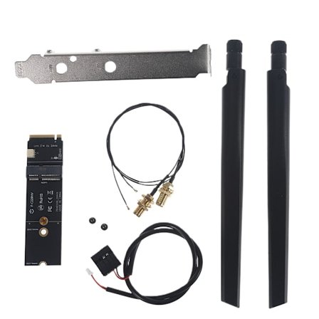 M.2:lle Nvme:lle WiFi-kortille M.2:lle M:lle Key Wifi Adapter Converter AX200