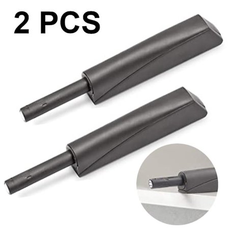 Magnetiske trykklåser kompatible med skap, 2-pakning innfelte skap