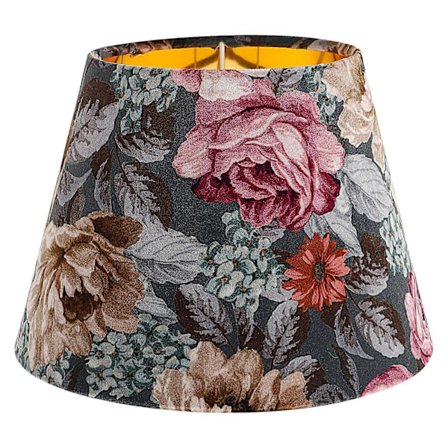 Blomstermønster Lampeskærm Dekorativ Lampeskærm Bordlampe Skærm Tilbehør