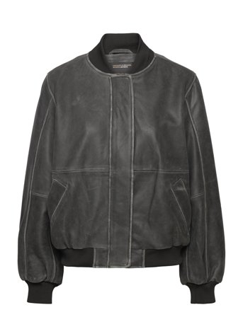 NOISY MAY | Nmaika L/S Leather Bomber Jacket | XS