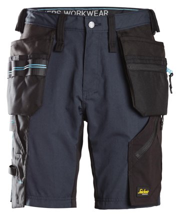 Snickers Workwear 6110 LiteWork Arbetsshorts marinblå/svart Marinblå/Svart, Kläder