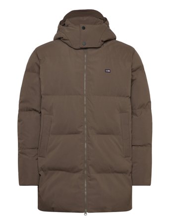 Lexington Clothing Classic Puffer Jacket - Brown - M