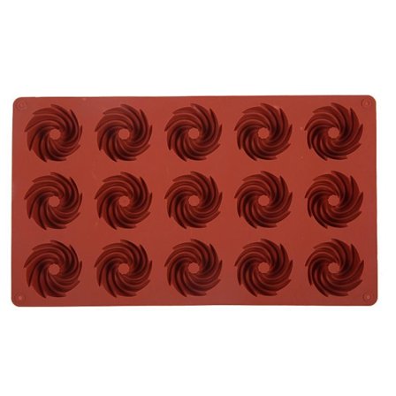 15 Cavity Mini Spiralformad Form Form