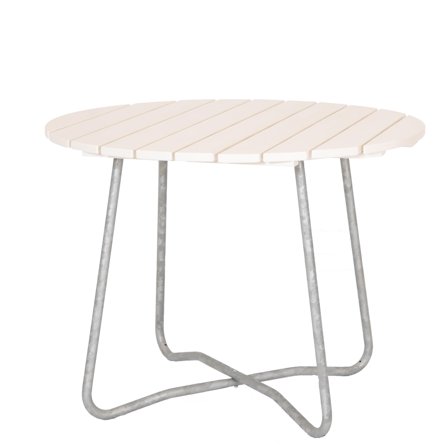 Eden Wood Amanda EW 4071-50 Cafébord vit Ø 100 cm, Utemöbler