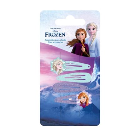 Disney Frozen Snöflingor Hårklipp Set - 4 Delar