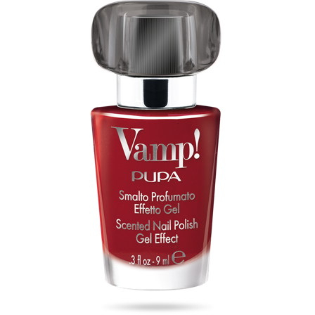 Pupa Vamp Smalto Profumato Effetto Gel 311 Burning Red 9ml