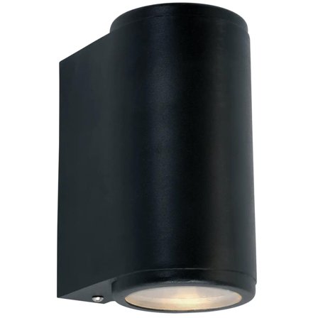 Norlys Mandal Veggarmatur GU10 Svart, Belysning