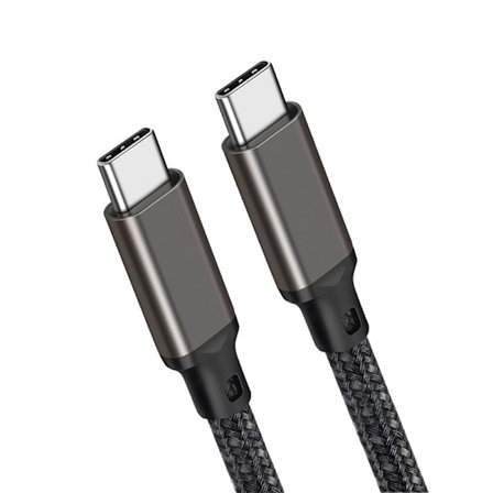 3M USB-C till USB-C snabbladdningskabel - Svart