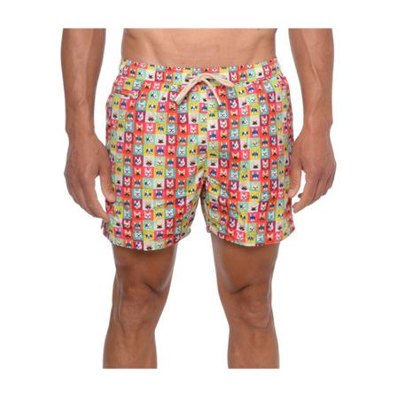 MC2 Saint Barth Lighting Swim Shorts Rød, Herre Badeshorts
