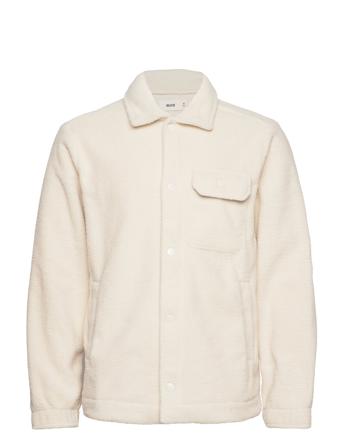 Hco. Guys Sweatshirts Overshirts Creme Hollister