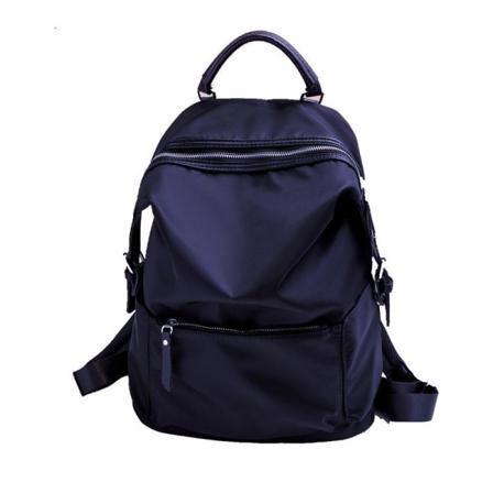 Kvinnor tjej ryggsäck axelväska skolväska koreansk stil Mångsidig vattentät Oxford tyg Stor kapacitet Bergsbestigning Resor Elegant blue Normal size