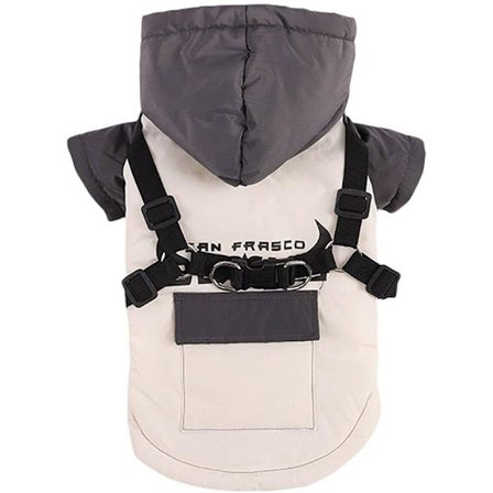 Hundtäcken med sele Små hundtäcken Vinterhundtäcke Vattentätt_MGF