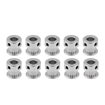 10 kpl GT2 hihnapyörä 20 hammasta 8mm reikä 6mm leveydelle