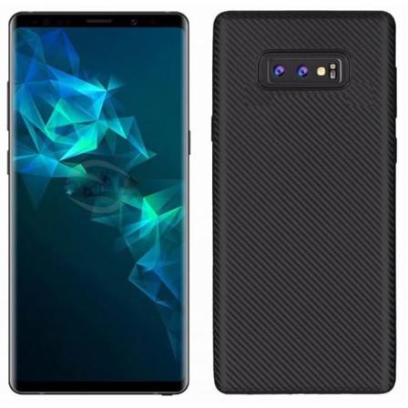 Samsung Note 8 Stöttåligt Skal Fullcarbon V2 Svart