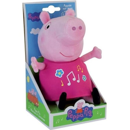 Jemini PEPPA PIG Pehmolelu 25cm musiikkia soittava & valaiseva