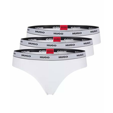 Hugo Boss - Trosor - Vit - Dam - Storlek: L, Dam, Storlek: L