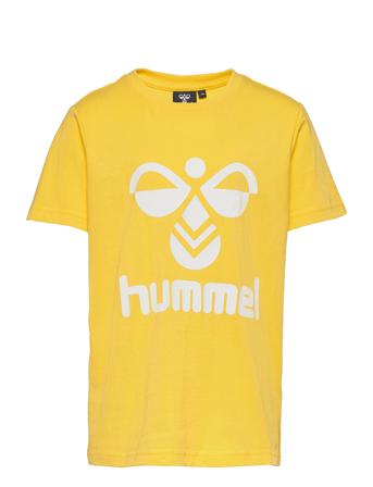 Hmltres T-Shirt S/S T-shirts Short-sleeved Gul Hummel