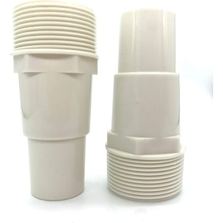 Pool Filter Pump Slangadapter 1 1/4"-1 1/2" Gänga 1.5" PVC Kopplingsanslutning 417-6060 (2-pack)