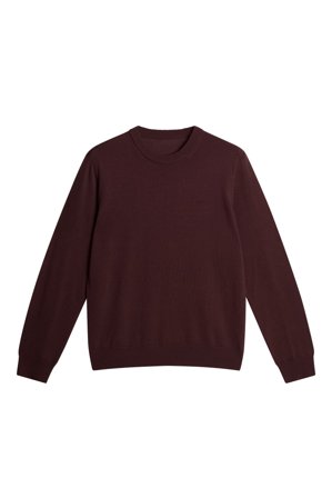 J.Lindeberg - Keane Merino Crew Neck - Grey - Mann - L