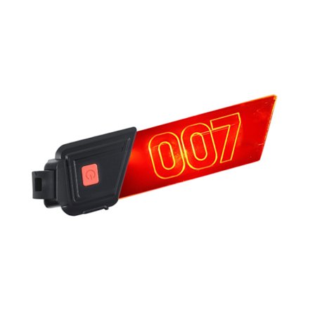 Multifunksjonell Sykkel Sikkerhetslys Oppladbar Landeveissykkel Baklys Sykling Rødt Varsellys Sykkeltilbehør