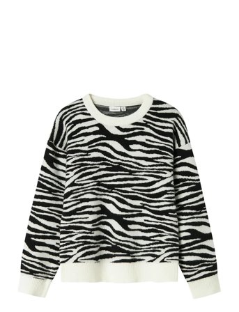 name it Nkforkide Ls Knit Box - Black - 116