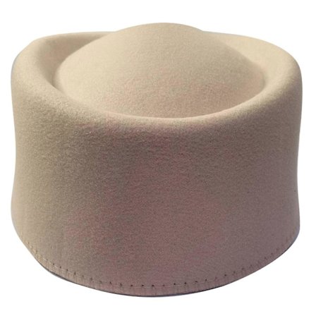 Elegant Homburg Fedoras Top Hat Fascinator Base Ensfarvet Hat Flad Hat Hovedbeklædning Western Trend til Casual Brug Gul