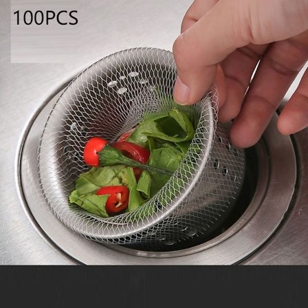 Diskbänkssil Filter Nät Köksavlopp 100PCS4 4