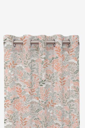Redlunds - Hage oljelængder - Beige - Gardiner med ringe - 120X240 - Fra Homeroom