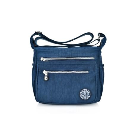 Kvinder Dame Håndtaske Skulder Crossbody Taske Nylon Vandtæt Dark Blue