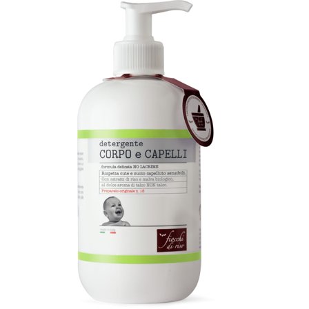 Fiocchi Di Riso Corpo/Capelli Talco 400ml